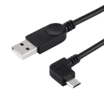 28cm 90 Degree Angle Left Micro USB to USB Data / Charging Cable, For Galaxy, Huawei, Xiaomi, LG, HTC and other Smart Phones - Image 4