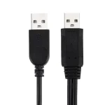 50cm 2 in 1 USB 2.0 to Micro USB + USB Data / Charging Cable, For Galaxy, Huawei, Xiaomi, LG, HTC and other Smart Phones - Image 3