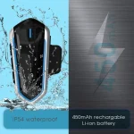 Motorcycle Helmet Bluetooth 4.2 Headset Low Power - Image 3