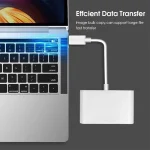 D-158 USB-C to USB SD/Micro SD Card Reader - Image 6