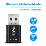 MSD168 2 in 1 Bluetooth Transmitter Receiver Mini 3.5mm AUX Stereo Wireless Bluetooth 5.0 Adapter For Car TV PC MP3 - Image 4