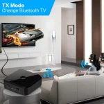 Bluetooth 5.0 Ffiber Optic Bluetooth Receiver CSR8670 Bluetooth Transmitter 2 in 1 Supports APTX, black - Image 6