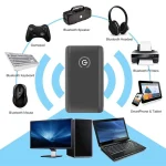 B10S Bluetooth Adapter 5.0 Bluetooth Transmitter Receiver 2 in 1 Bluetooth Adapter, black - Image 4