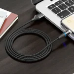 3A USB to USB-C / Type-C Fast Charging + 480Mbps Data Transmission Mobile Phone Magnetic Suction Fast Charging Data Cable, Cable Length: 1m, USB-C / Type-C - Image 15