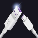 5A USB to USB-C / Type-C Mobile Phone Tablet PC Universal Super Fast Charging Data Cable, 1m, 1.5m, 2m - Image 2
