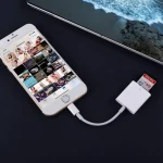 ZS-KL21810 8 Pin to SD Card Camera Card Reader Adapter, Support All iOS System - Image 13