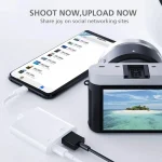 ZS-KL21806 2 in 1 8 Pin to USB 3.0 + Camera USB Read OTG Adapter, Compatible with IOS 13 and Above System - Image 8