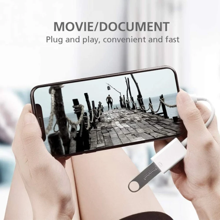 SYA0010901_5.webp FA-STAR ZS-KL21826 8 Pin to USB 3.0 OTG Adapter, Supports IOS 13 and Above - Image 6