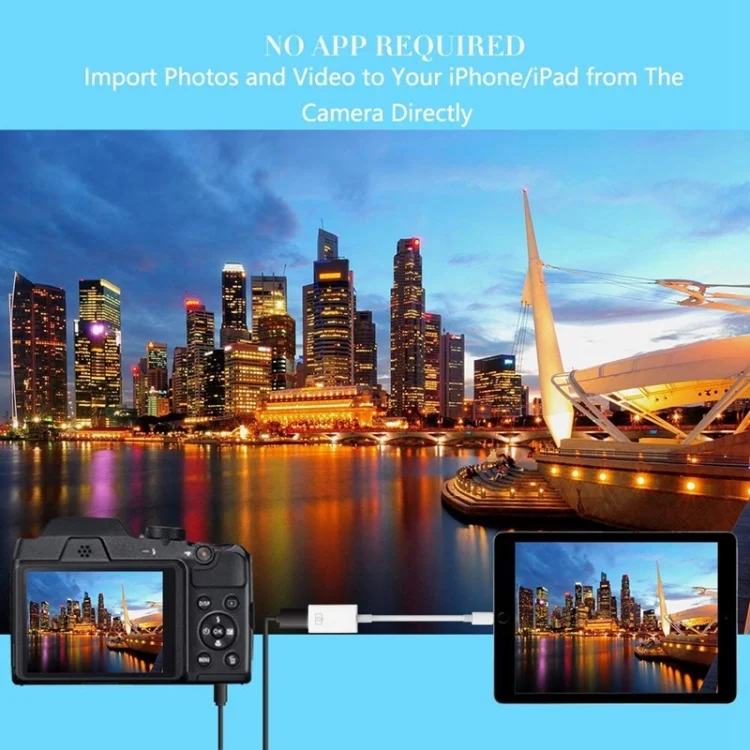 SYA0010901_9.webp FA-STAR ZS-KL21826 8 Pin to USB 3.0 OTG Adapter, Supports IOS 13 and Above - Image 10