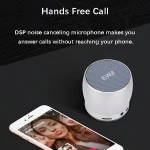 EWA A150 Portable Mini Bluetooth Speaker Wireless Hifi Stereo Strong Bass Music Boom Box Metal Subwoofer, Support Micro SD Card & 3.5mm AUX - Image 12