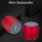 EWA A150 Portable Mini Bluetooth Speaker Wireless Hifi Stereo Strong Bass Music Boom Box Metal Subwoofer, Support Micro SD Card & 3.5mm AUX - Image 9