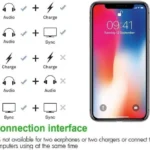 ZS-S1802 2 in 1 8 Pin Male to 8 Pin Charging + 8 Pin Audio Female Connector Earphone Adapter, Support Calls & Wire Control, Compatible with All IOS System - Image 5