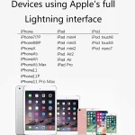 ZS-S1802 2 in 1 8 Pin Male to 8 Pin Charging + 8 Pin Audio Female Connector Earphone Adapter, Support Calls & Wire Control, Compatible with All IOS System - Image 9