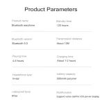 T&G TG905 TWS Bluetooth Earphone Wireless Sport Headphone 5D Stereo Headsets with LED Display & Charging Box - Image 11