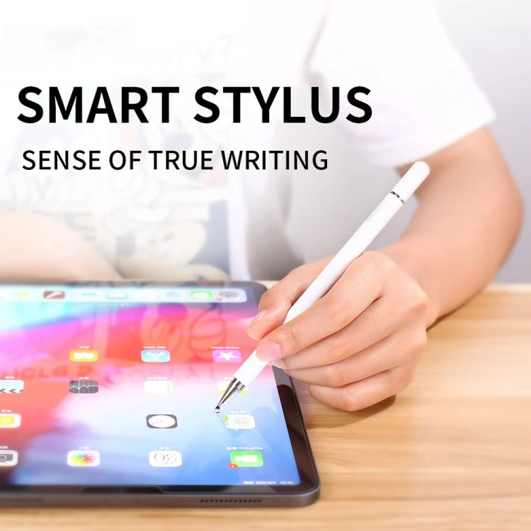 SYA001127001A_3.webp Imitation Porcelain 2 in 1 Mobile Phone Touch Screen Capacitive Pen for Apple / Huawei / Xiaomi / Samsung - Image 4
