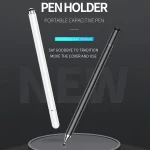 Imitation Porcelain 2 in 1 Mobile Phone Touch Screen Capacitive Pen for Apple / Huawei / Xiaomi / Samsung - Image 5