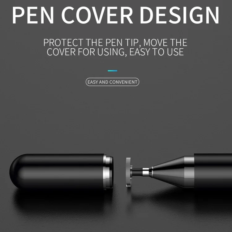 SYA001127001A_5.webp Imitation Porcelain 2 in 1 Mobile Phone Touch Screen Capacitive Pen for Apple / Huawei / Xiaomi / Samsung - Image 6