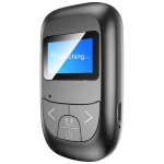 T14 2 in 1 Bluetooth Adapter Car Hands-free Call Bluetooth Receiver Transmitter with LCD Digital Display - Image 4