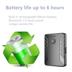 T19 Bluetooth 5.0 Audio receiver Transmitter Car Hands-free Talk TV Computer Dual Transmitter - Image 7