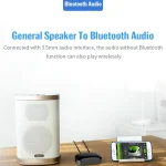 B20 NFC Bluetooth 5.0 Music Receiver Car Bluetooth Receiver, Support Hands-free Call & TF Vard & U Disk - Image 6