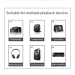 R6 NFC Bluetooth 5.0 Desktop Music Receiver Bluetooth Receiver, Support TF Card - Image 4