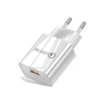 Mini QC3.0 USB 18W Mobile Phone Tablet Universal Fast Charger, EU Plug, EU Plug - Image 3