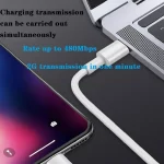 2 in 1 PD 20W Single USB-C / Type-C Port Travel Charger + 3A PD 3.0 USB-C / Type-C to USB-C / Type-C Fast Charge Data Cable Set, Cable Length: 2m, US Plug - Image 7
