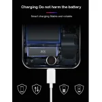 2 in 1 PD 20W Single USB-C / Type-C Port Travel Charger + 3A PD3.0 USB-C / Type-C to USB-C / Type-C Fast Charge Data Cable Set, Cable Length: 1m, EU Plug - Image 7