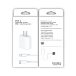 2 in 1 PD 20W Single USB-C / Type-C Port Travel Charger + 3A PD3.0 USB-C / Type-C to 8 Pin Fast Charge Data Cable Set, Cable Length: 1m, US Plug - Image 12