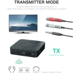 KN326 Bluetooth Audio Receiver Transmitter 5.0 Two-in-one Bluetooth Adapter for Hands-free Calls - Image 5