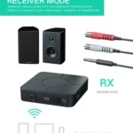 KN326 Bluetooth Audio Receiver Transmitter 5.0 Two-in-one Bluetooth Adapter for Hands-free Calls - Image 6