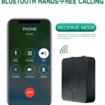 KN326 Bluetooth Audio Receiver Transmitter 5.0 Two-in-one Bluetooth Adapter for Hands-free Calls - Image 8