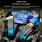 VJ320 Bluetooth 5.0 Head-mounted Foldable Wireless Headphones Support TF Card with Mic, VJ320 Black, VJ320 Blue, VJ320 Red, VJ320 White - Image 12