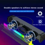 Q9 Pro RGB Wireless Bluetooth Outdoor Portable Bluetooth Speaker Subwoofer Home Theater Subwoofer Speaker, Support AUX IN, TF Card Function - Image 11