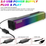 Q9 Pro RGB Wireless Bluetooth Outdoor Portable Bluetooth Speaker Subwoofer Home Theater Subwoofer Speaker, Support AUX IN, TF Card Function - Image 3