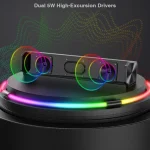 Q9 Pro RGB Wireless Bluetooth Outdoor Portable Bluetooth Speaker Subwoofer Home Theater Subwoofer Speaker, Support AUX IN, TF Card Function - Image 6