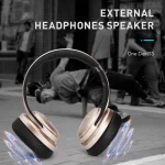 OneDer S3 2 in1 Headphone & Speaker Portable Wireless Bluetooth Headphone Noise Cancelling Over Ear Stereo - Image 4