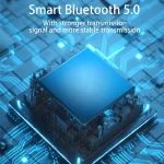 BR03 Card Car Bluetooth 5.0 Receiver Speaker Music Wireless Audio Receiver Bluetooth Hands-free Call - Image 5