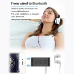 BR03 Card Car Bluetooth 5.0 Receiver Speaker Music Wireless Audio Receiver Bluetooth Hands-free Call - Image 7