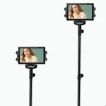 Floor Tablet Tripod Stand Adjustable For 4.7-12.9 inch iPad Carrying Holder - Image 7
