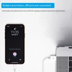 XJ-019 2.4A USB Male to 8 Pin Male Interface Fast Charging Data Cable,  Length: 3m - Image 4