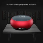 EWA A110 IPX5 Waterproof Portable Mini Metal Wireless Bluetooth Speaker Supports 3.5mm Audio & 32GB TF Card & Calls - Image 2
