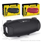 NewRixing NR3026M TWS Outdoor Portable K-song Wireless Bluetooth Speaker High-power Aduio Amplifer with Shoulder Strap & Microphone, Support TF Card / FM - Image 8