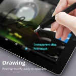 AT-12 3 in 1 Touch Screen Capacitive Pen with Common Writing Pen & Mobile Phone Writing Pen Function is Suitable for Apple / Huawei / Samsung - Image 3