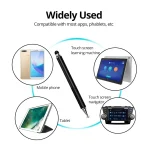 AT-12 3 in 1 Touch Screen Capacitive Pen with Common Writing Pen & Mobile Phone Writing Pen Function is Suitable for Apple / Huawei / Samsung - Image 6