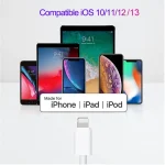 XJ-32 3 in 1 15W Magnetic Suction Wreless Charging + PD 20W USB-C / Type-C Travel Charging + USB-C / Type-C to 8 Pin Fast Charging Cable for iPhone Series, US Plug, EU Plug, UK Plug - Image 9