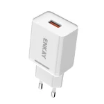 ENKAY Hat-Prince T033 18W USB QC 3.0 Fast Charging Travel Charger Power Adapter, EU Plug
