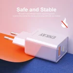 ENKAY Hat-Prince T030 18W 3A PD+QC 3.0 Fast Charging Travel Charger Power Adapter, EU Plug - Image 3