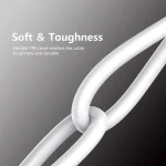 ENKAY Hat-Prince U008-1 10.5W 2.1A Dual USB Charging US Plug Travel Power Adapter, With 2.1A 1m 8 Pin Cable, With 2.1A 1m Type-C Cable, With 2.1A 1m Micro USB Cable - Image 7