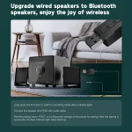 RT02 USB Bluetooth Audio Adapter Receives Transmits 2-in-1 Bluetooth 5.0 Hands-free Talk Car Bluetooth Receiver - Image 11